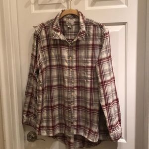 Bass flannel, button down shirt!